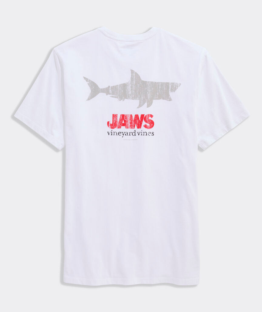 Vineyard Vines JAWS x vineyard vines Shark Silhouette Short-Sleeve Pocket Tee