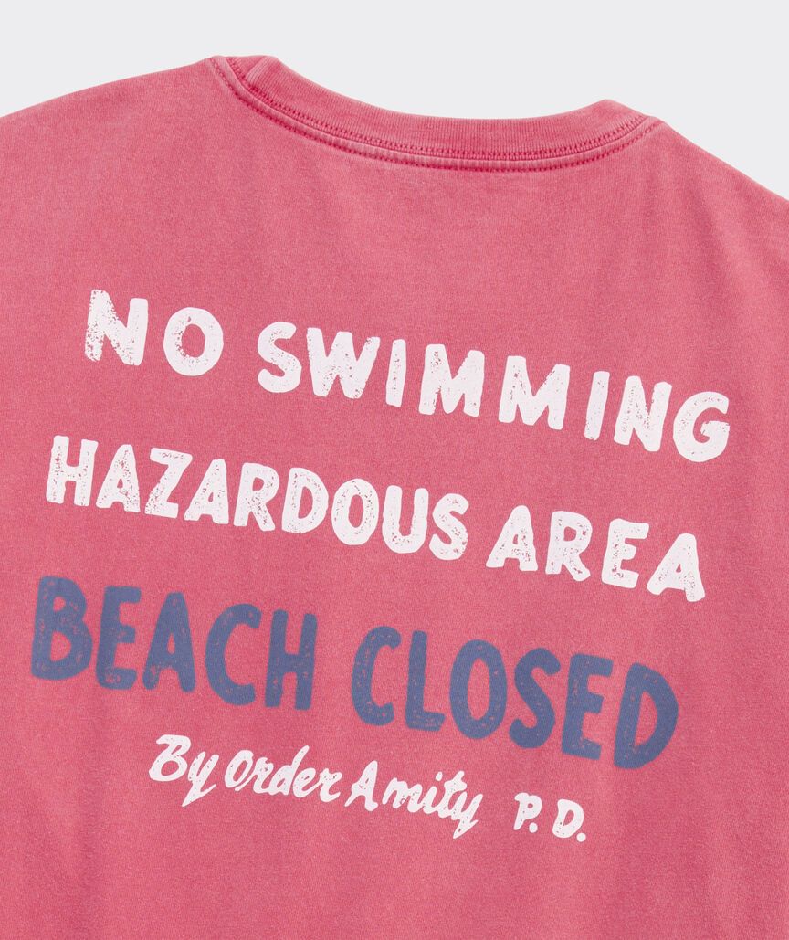 Vineyard Vines JAWS x vineyard vines Beach Closed Short-Sleeve Pocket Tee