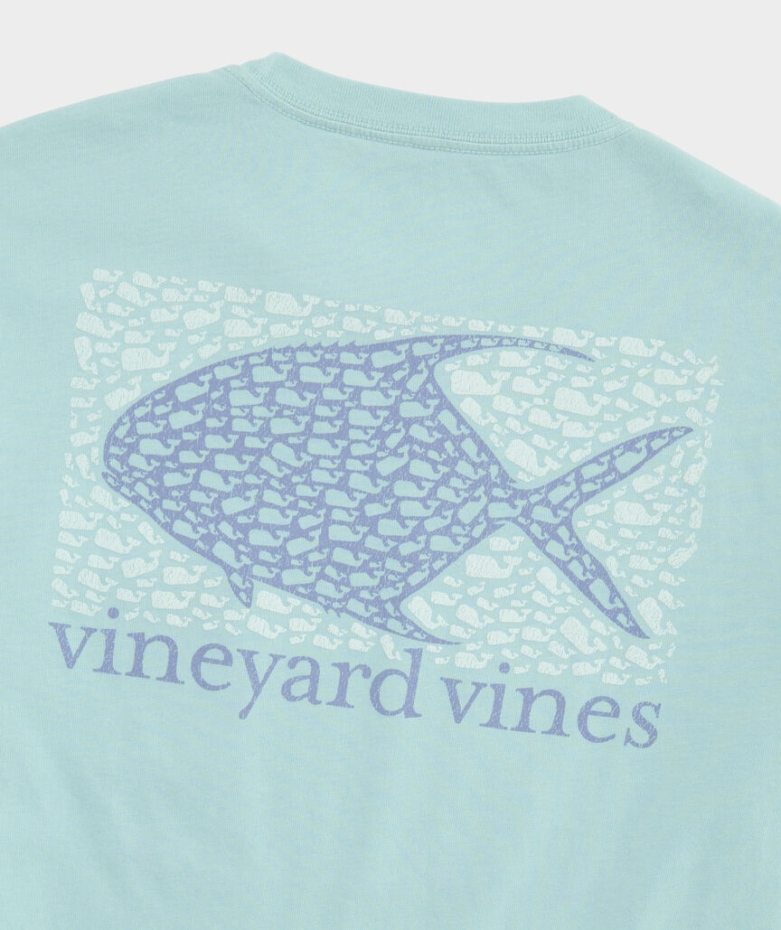 Vineyard Vines Drift-Dye Permit Whale Short-Sleeve Pocket Tee