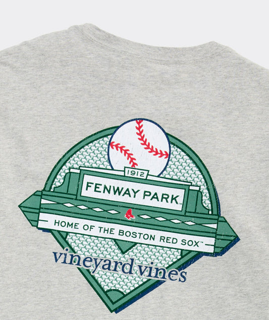 Vineyard Vines Boston Red Sox Fenway Long-Sleeve Pocket T-Shirt