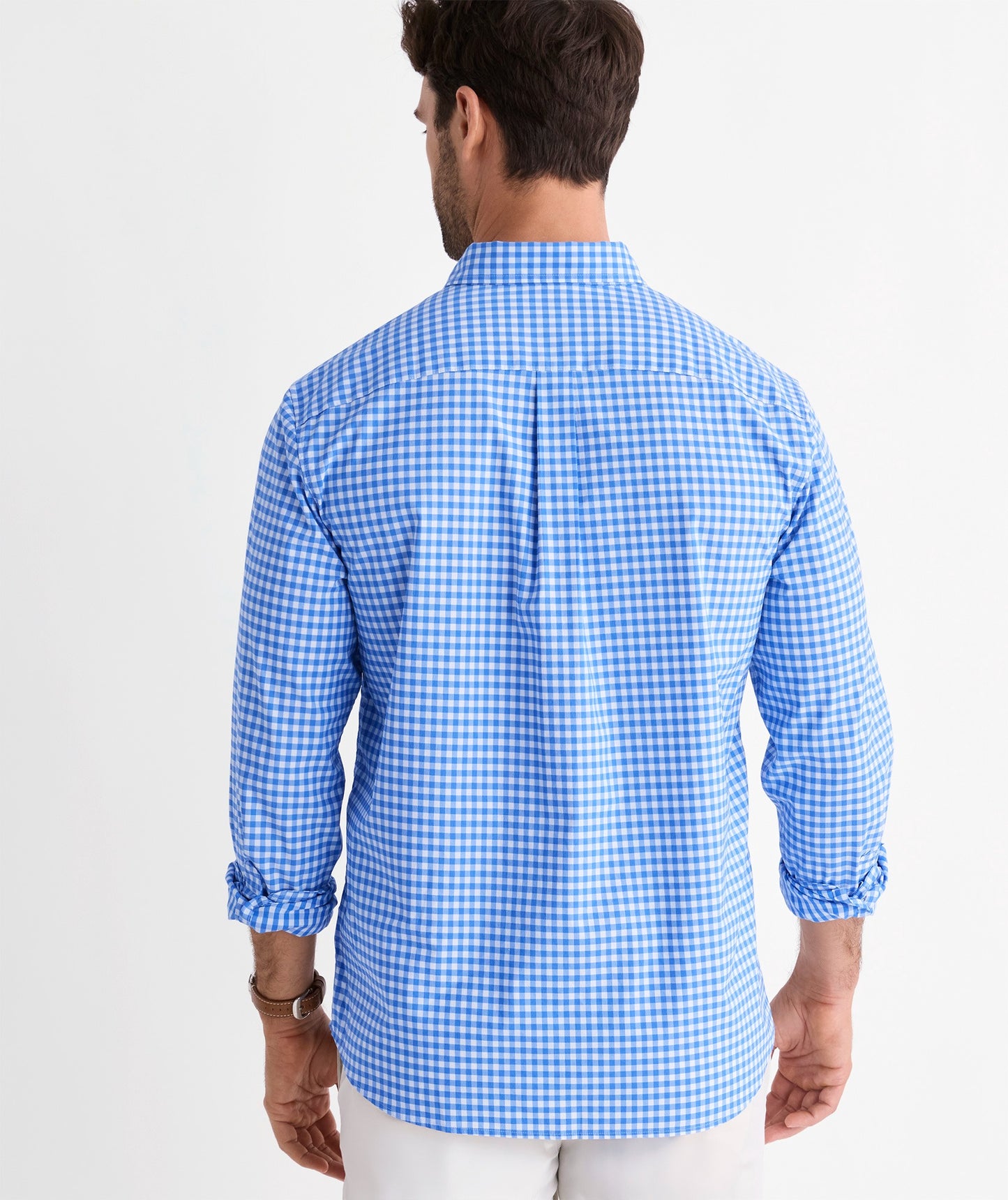 Vineyard Vines Performance Cotton Skysail Gingham Shirt