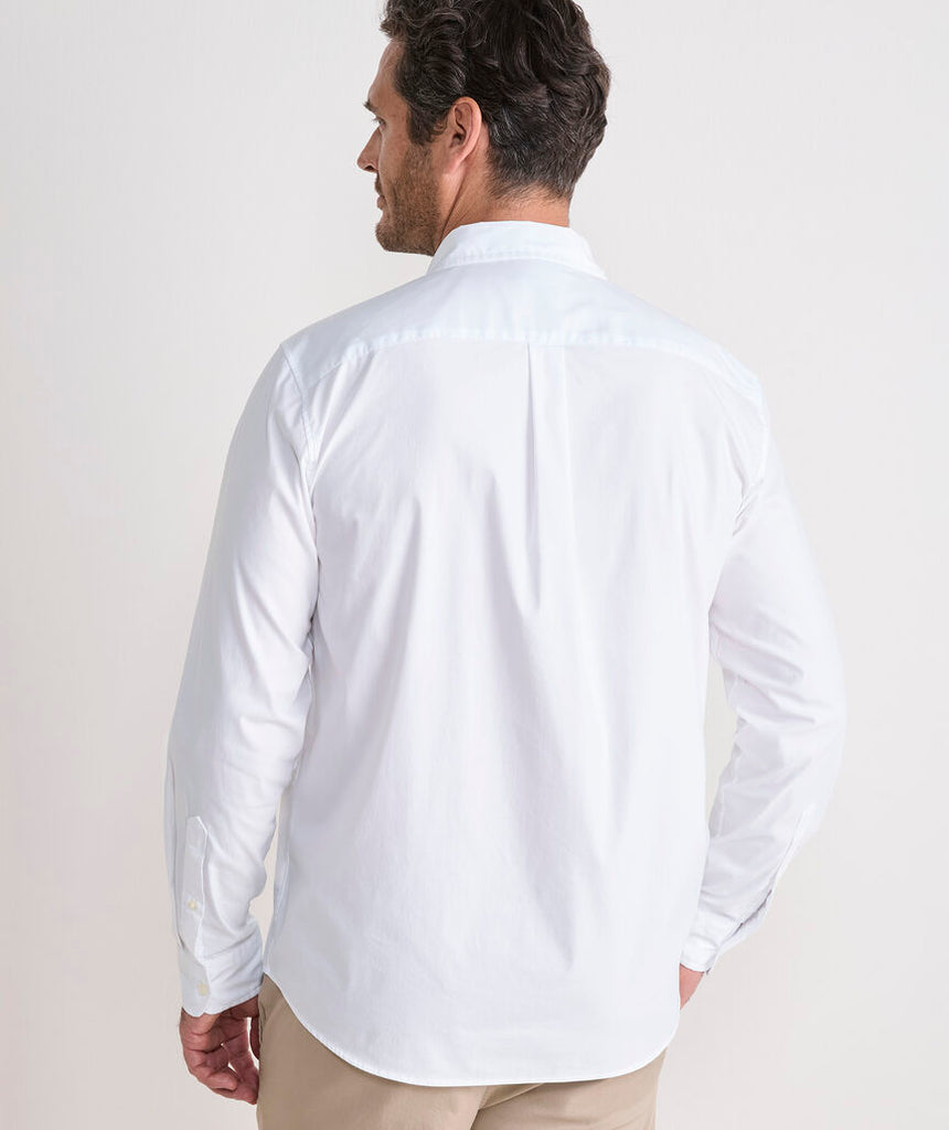 Vineyard Vines Breakwater Solid Performance Cotton Shirt