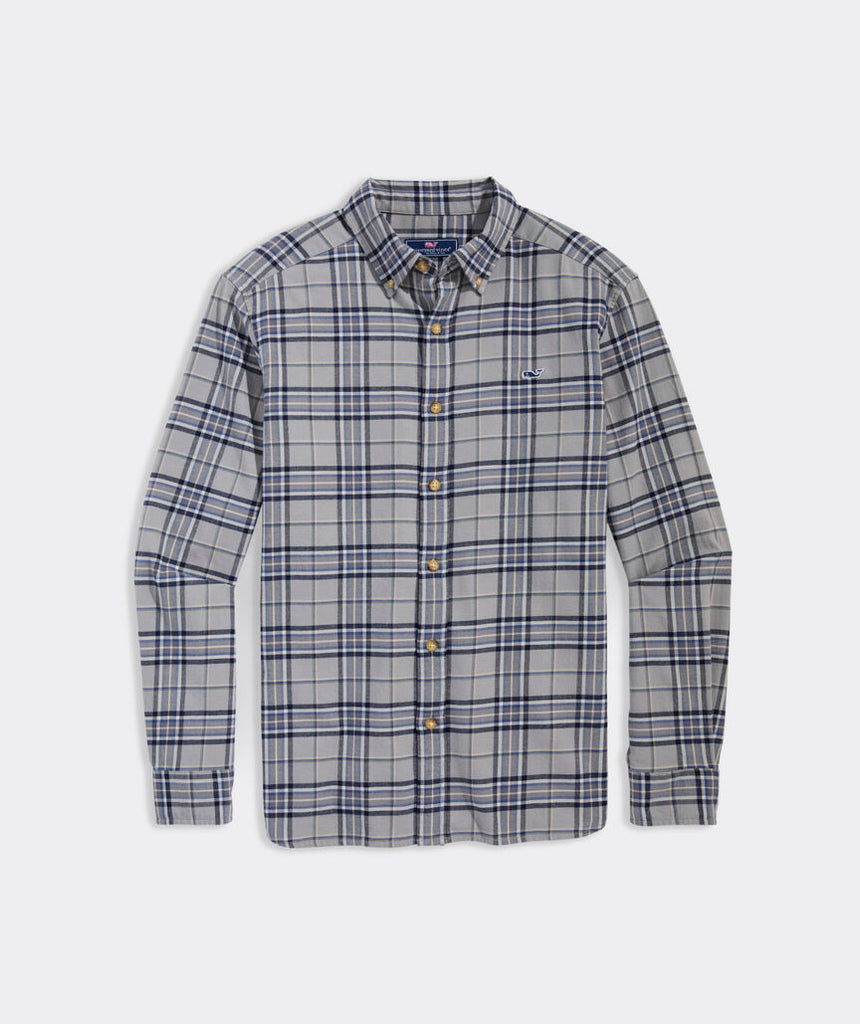 Vineyard Vines Vineyard Flannel Plaid Shirt
