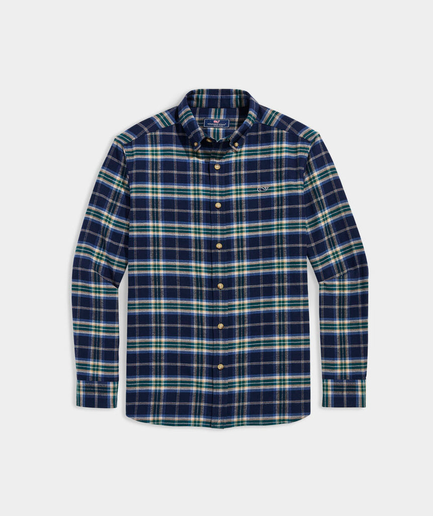 Vineyard Vines Vineyard Flannel Plaid Shirt