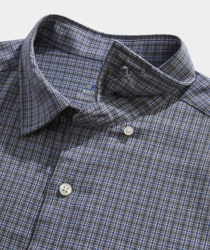 Vineyard Vines On-The-Go Brushed Twill Plaid Shirt