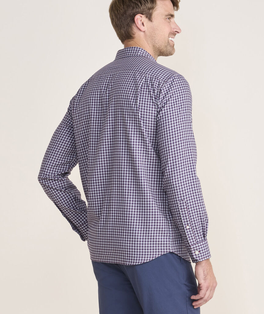 Vineyard Vines On-The-Go Brushed Twill Plaid Shirt