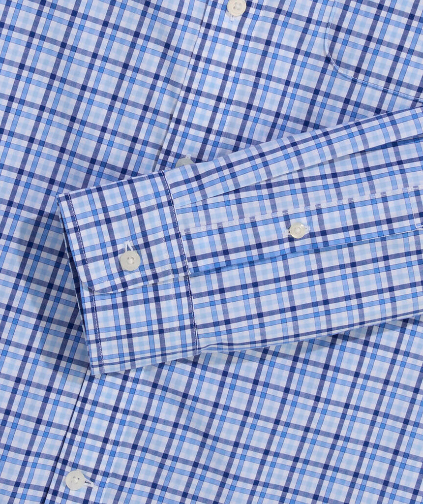 Vineyard Vines Kingston Tattersall Perfect Wash Poplin Shirt