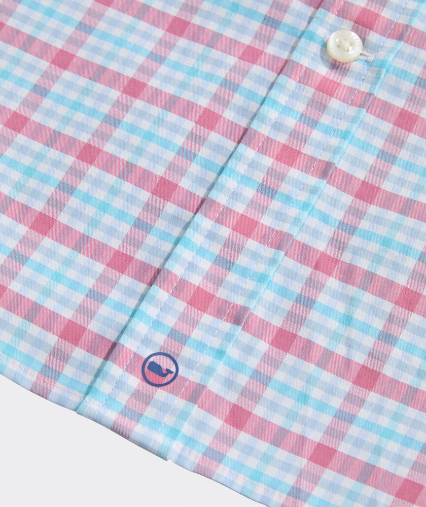 Vineyard Vines Bellamy Plaid Performance Cotton Shirt