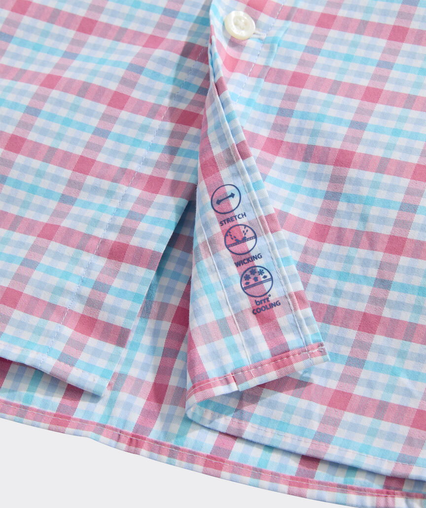 Vineyard Vines Bellamy Plaid Performance Cotton Shirt
