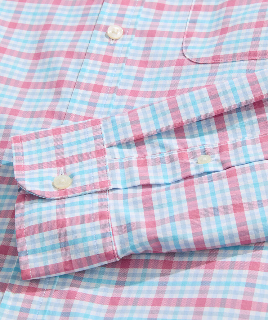 Vineyard Vines Bellamy Plaid Performance Cotton Shirt