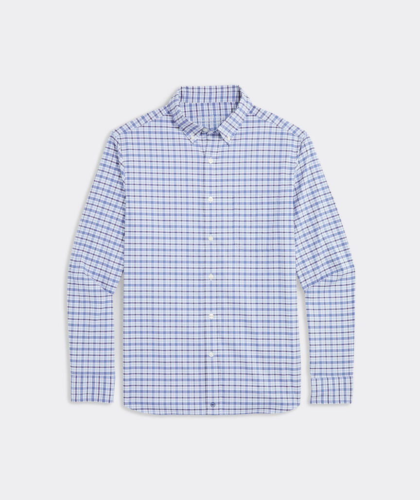 Vineyard Vines Bellamy Plaid Performance Cotton Shirt