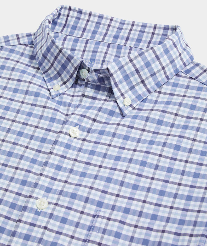 Vineyard Vines Bellamy Plaid Performance Cotton Shirt