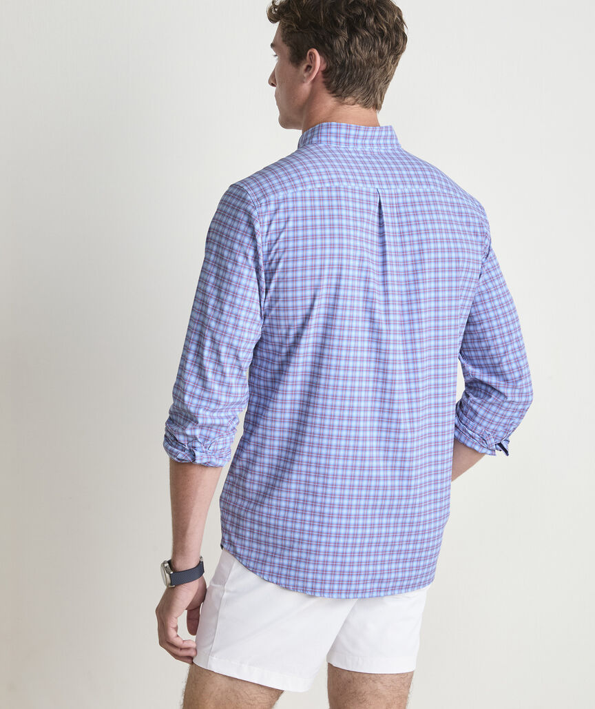 Vineyard Vines Cobia Check Featherweight Performance Shirt