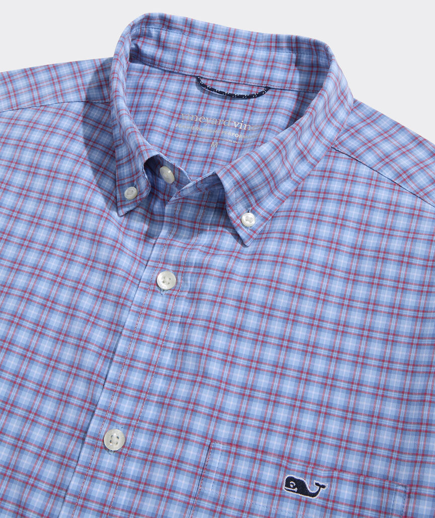 Vineyard Vines Cobia Check Featherweight Performance Shirt
