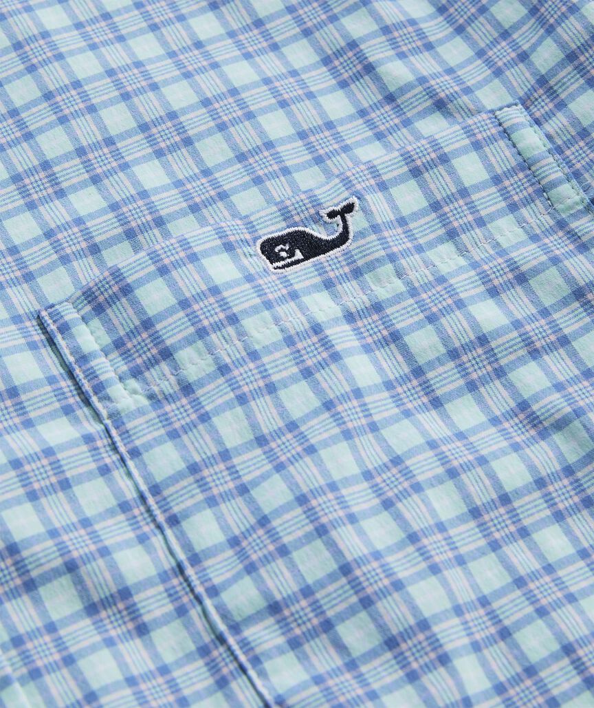 Vineyard Vines Cobia Check Featherweight Performance Shirt