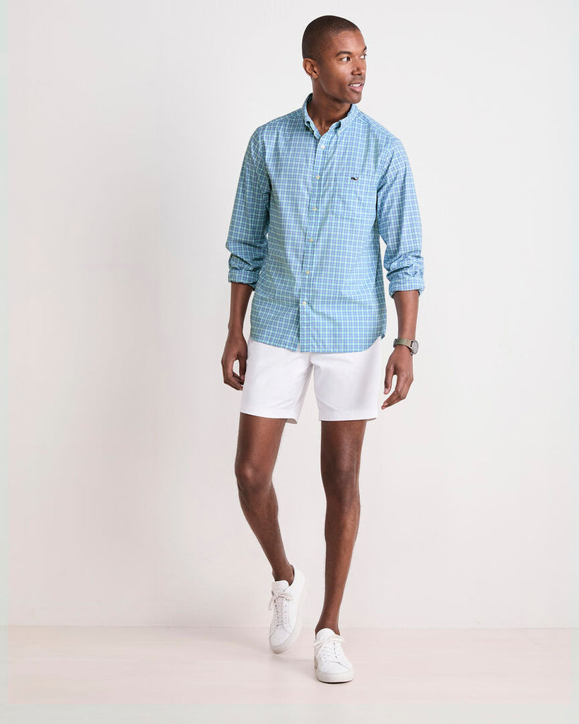 Vineyard Vines Cobia Check Featherweight Performance Shirt