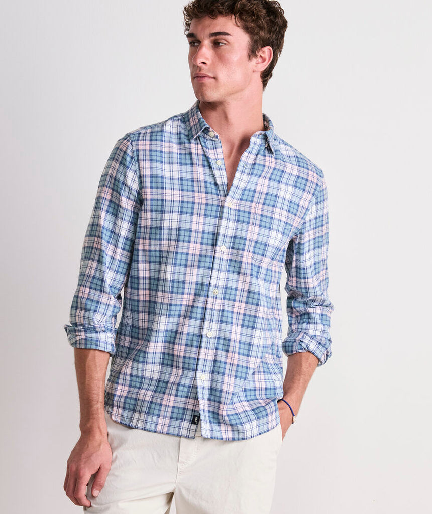 Vineyard Vines Nobadeer Plaid Island Cotton Shirt