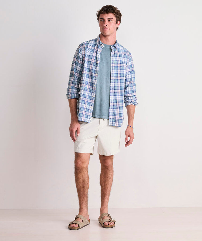 Vineyard Vines Nobadeer Plaid Island Cotton Shirt
