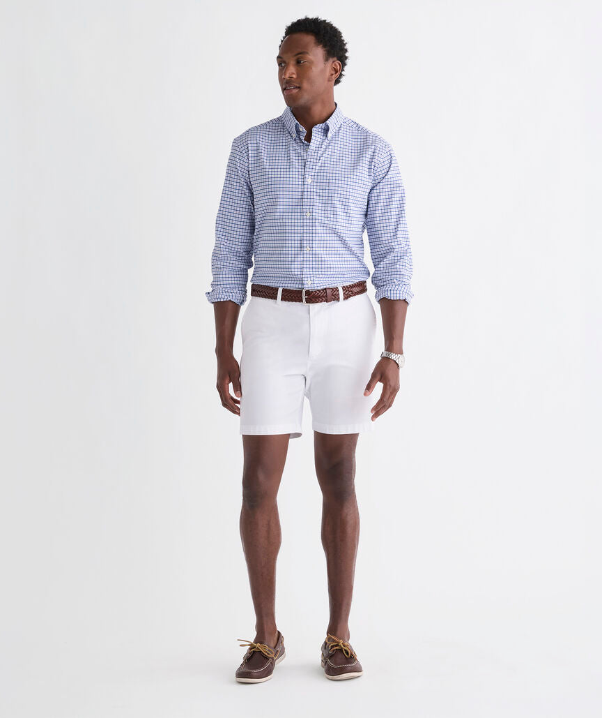 Vineyard Vines Performance Cotton Tattersall Shirt