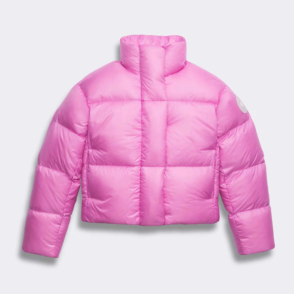 Canada Goose Cypress Cropped Puffer White Label