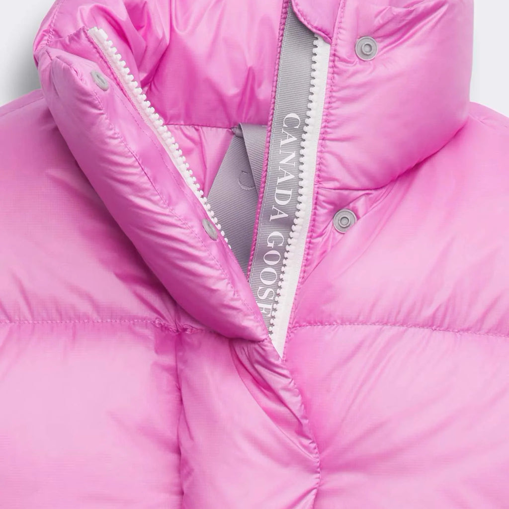 Canada Goose Cypress Cropped Puffer White Label