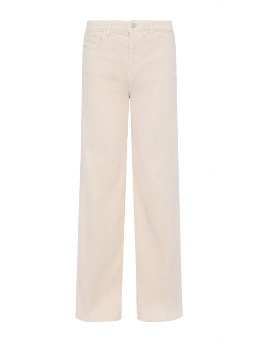 L'Agence Scottie Corduroy Wide-Leg Pant