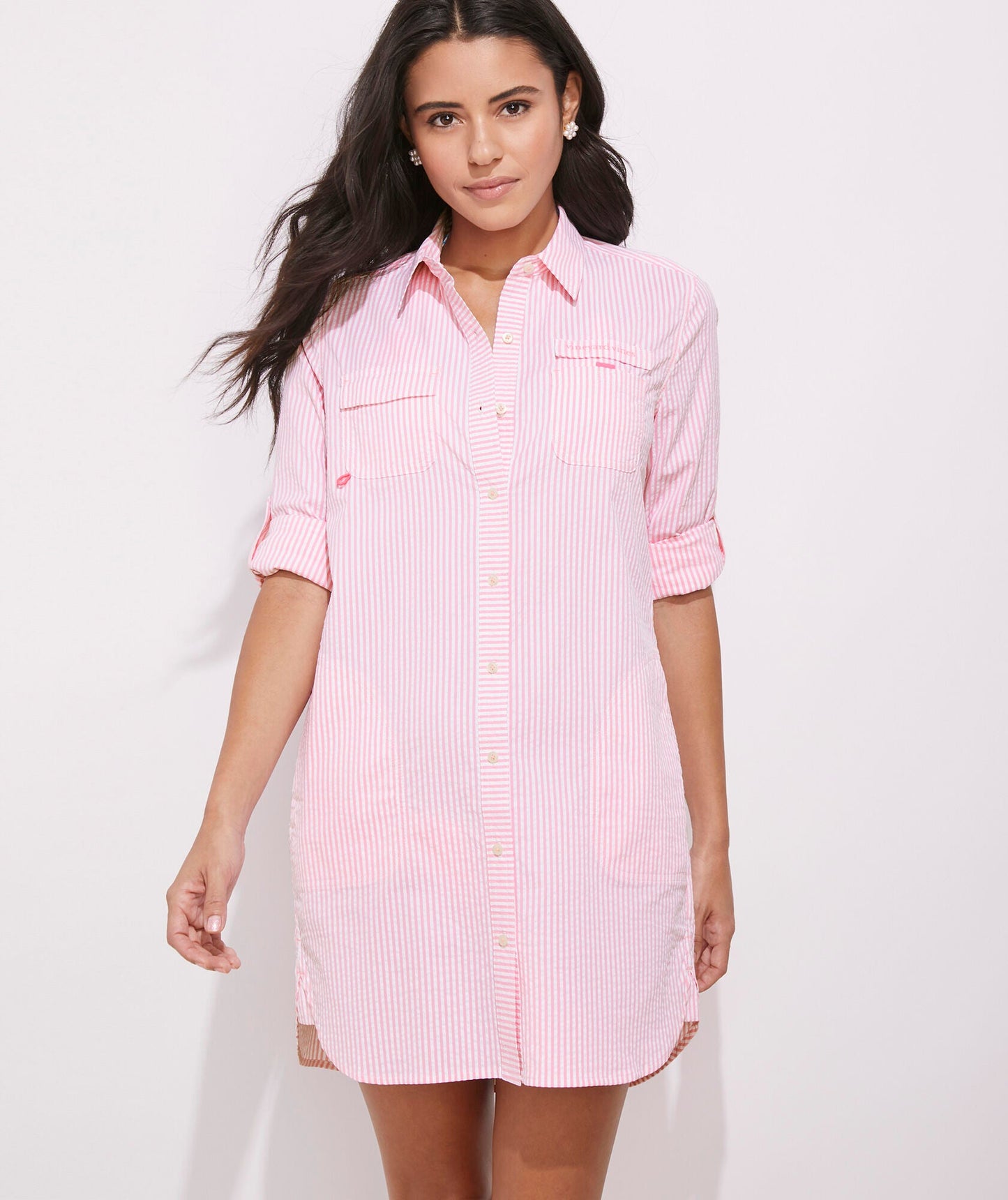 Vineyard Vines Women's Harbor Shirt Cover-Up