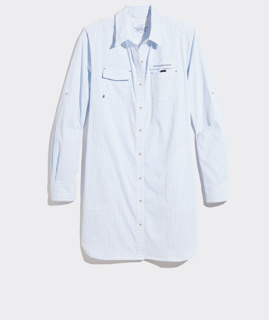 Vineyard Vines Women's Harbor Shirt Cover-Up