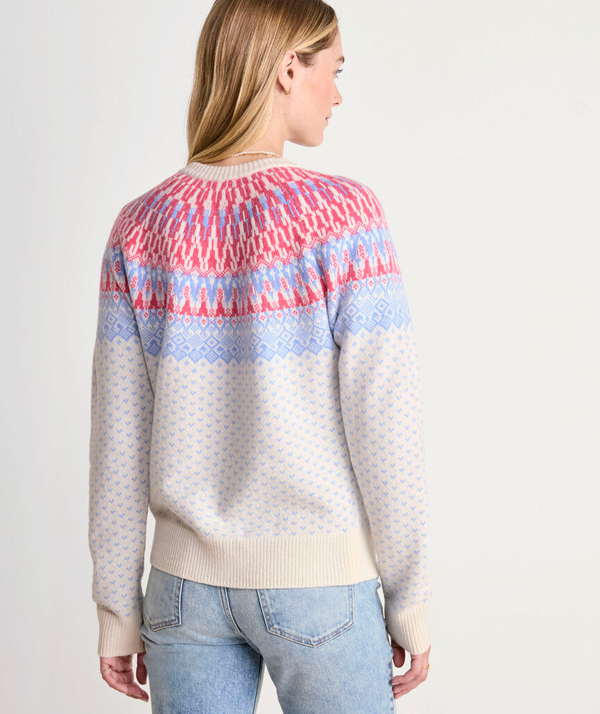 Vineyard Vines Wool Blend Fair Isle Cardigan