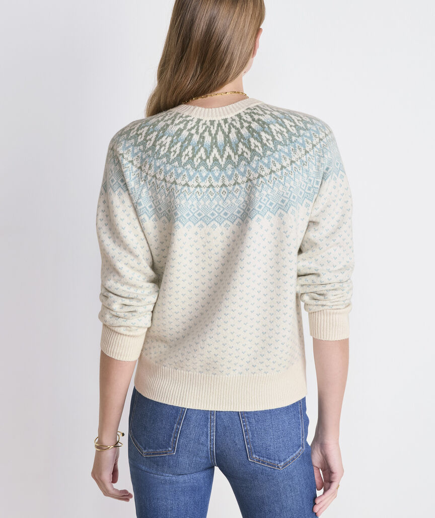 Vineyard Vines Wool Blend Fair Isle Sweater