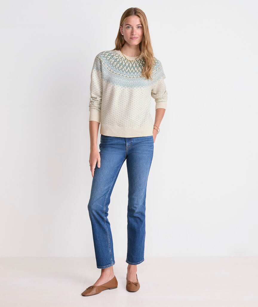 Vineyard Vines Wool Blend Fair Isle Sweater
