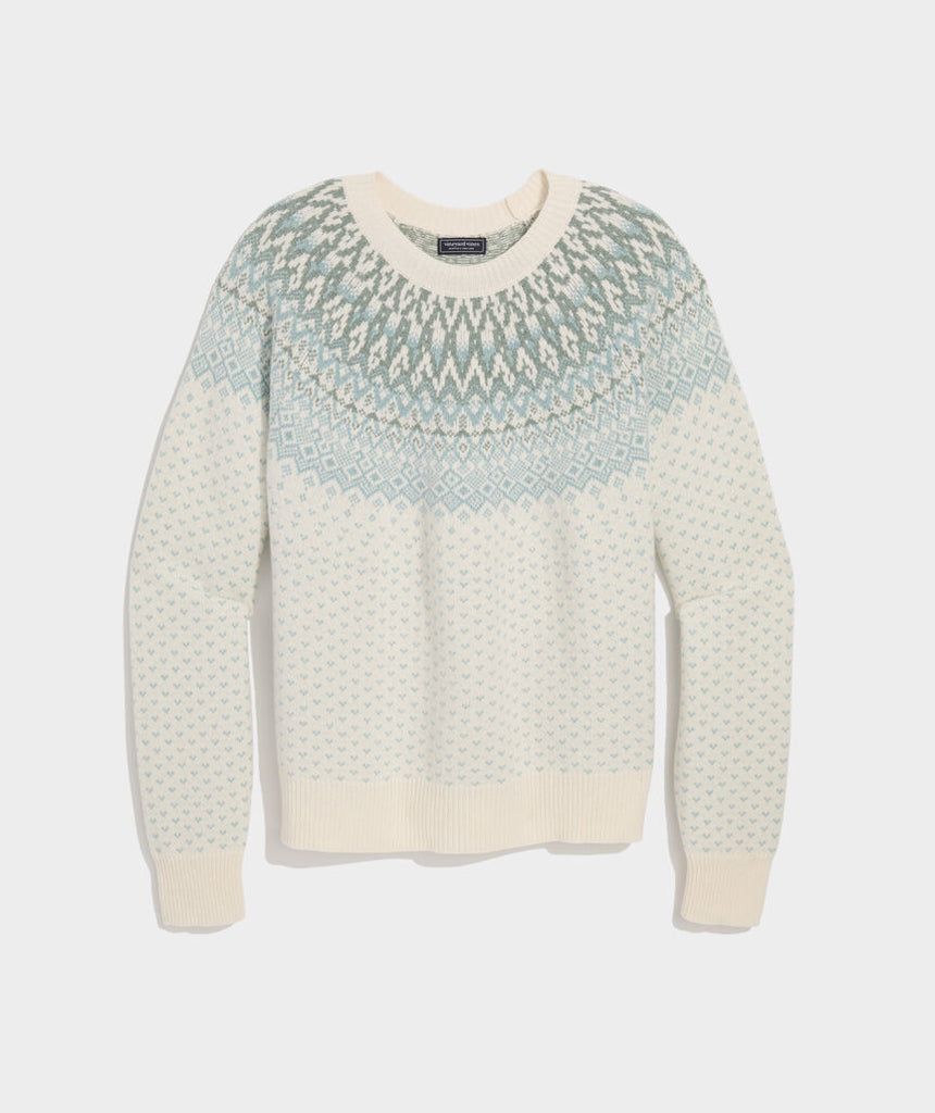 Vineyard Vines Wool Blend Fair Isle Sweater