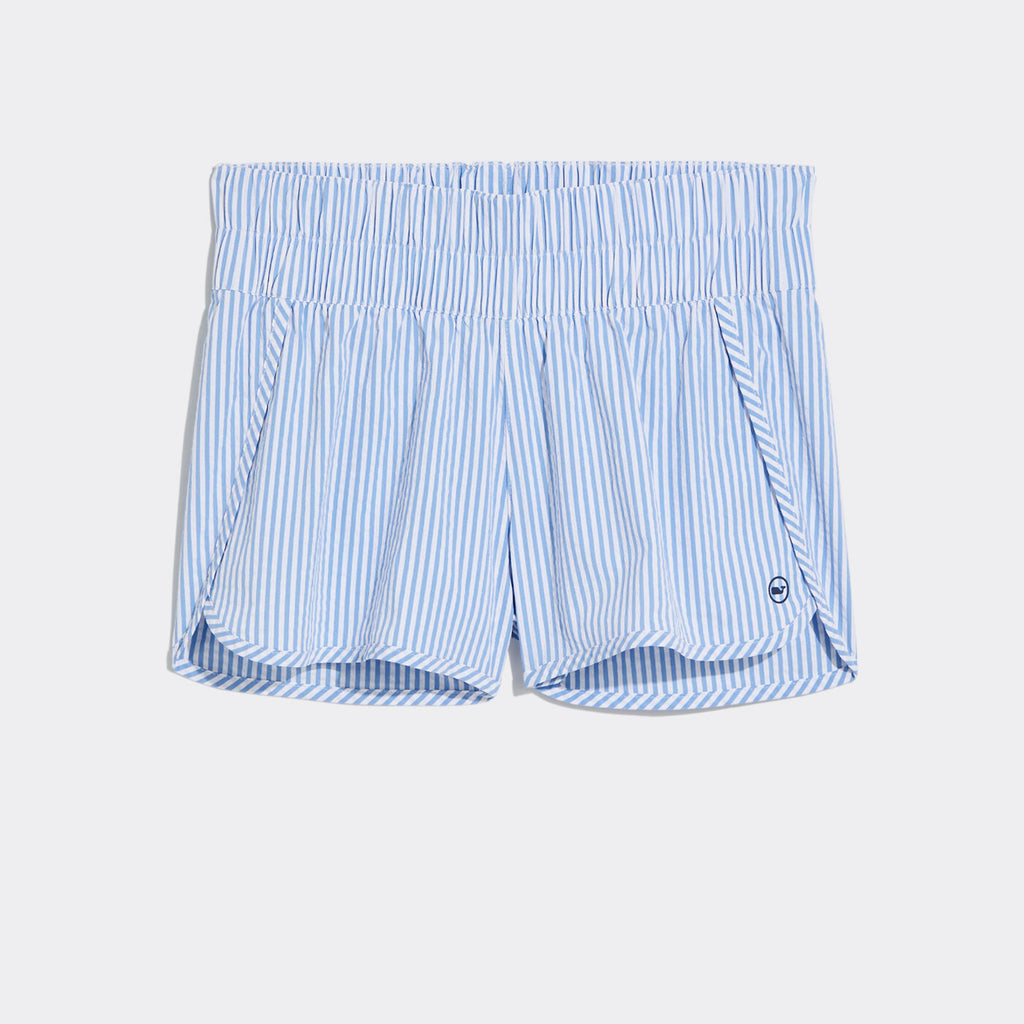 Vineyard Vines Harbor Seersucker Seaside Shorts