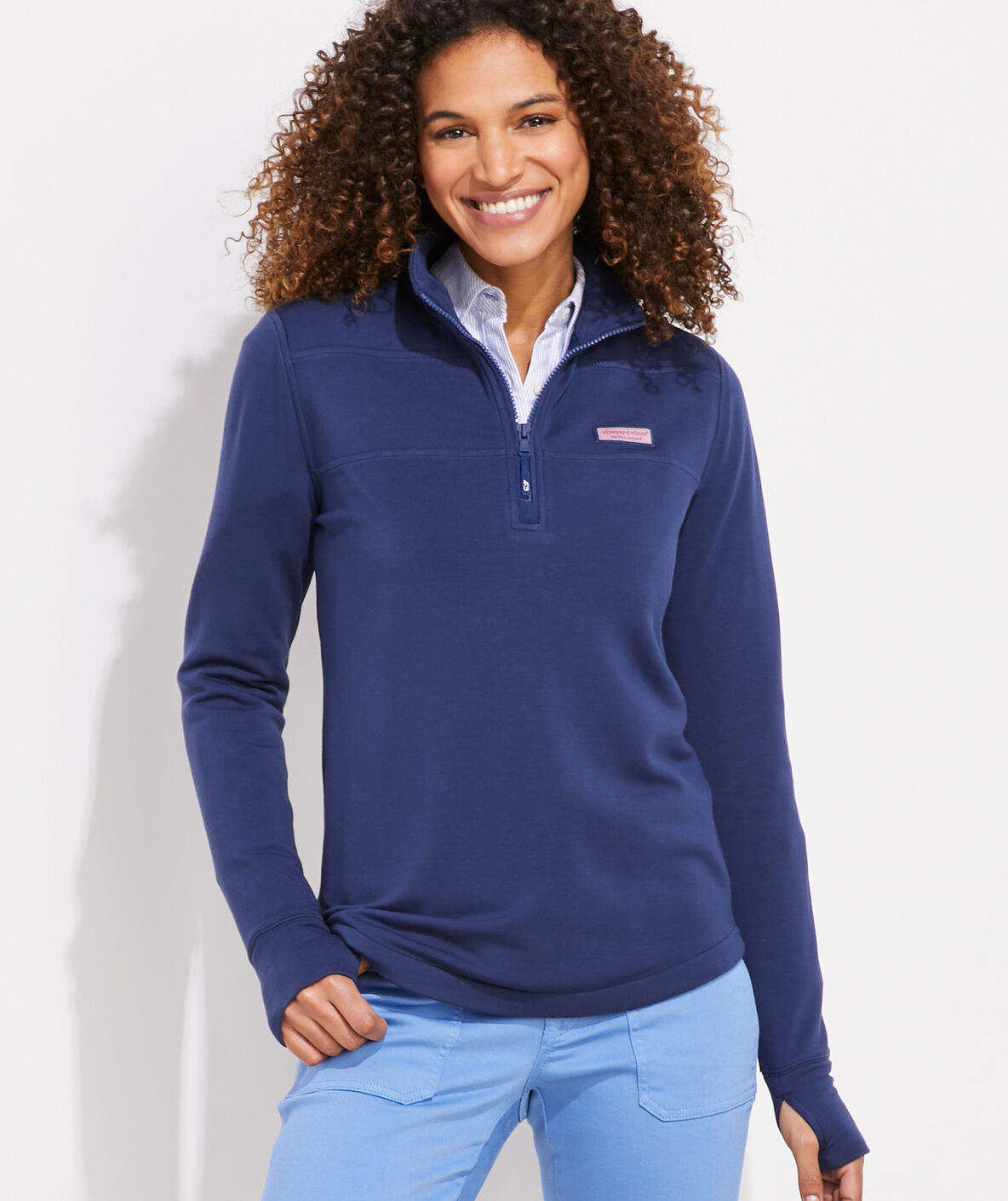 Vineyard Vines Women's Dreamcloth Relaxed Shep Shirt