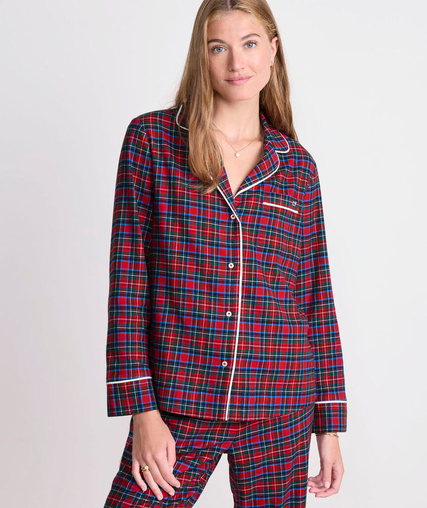 Vineyard Vines Flannel Pajama Set