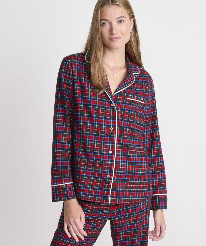 Vineyard Vines Flannel Pajama Set