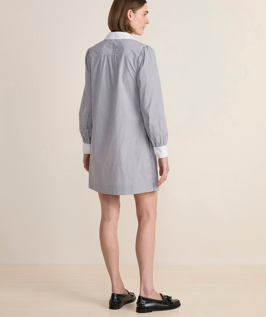 Vineyard Vines Poplin Popover Dress