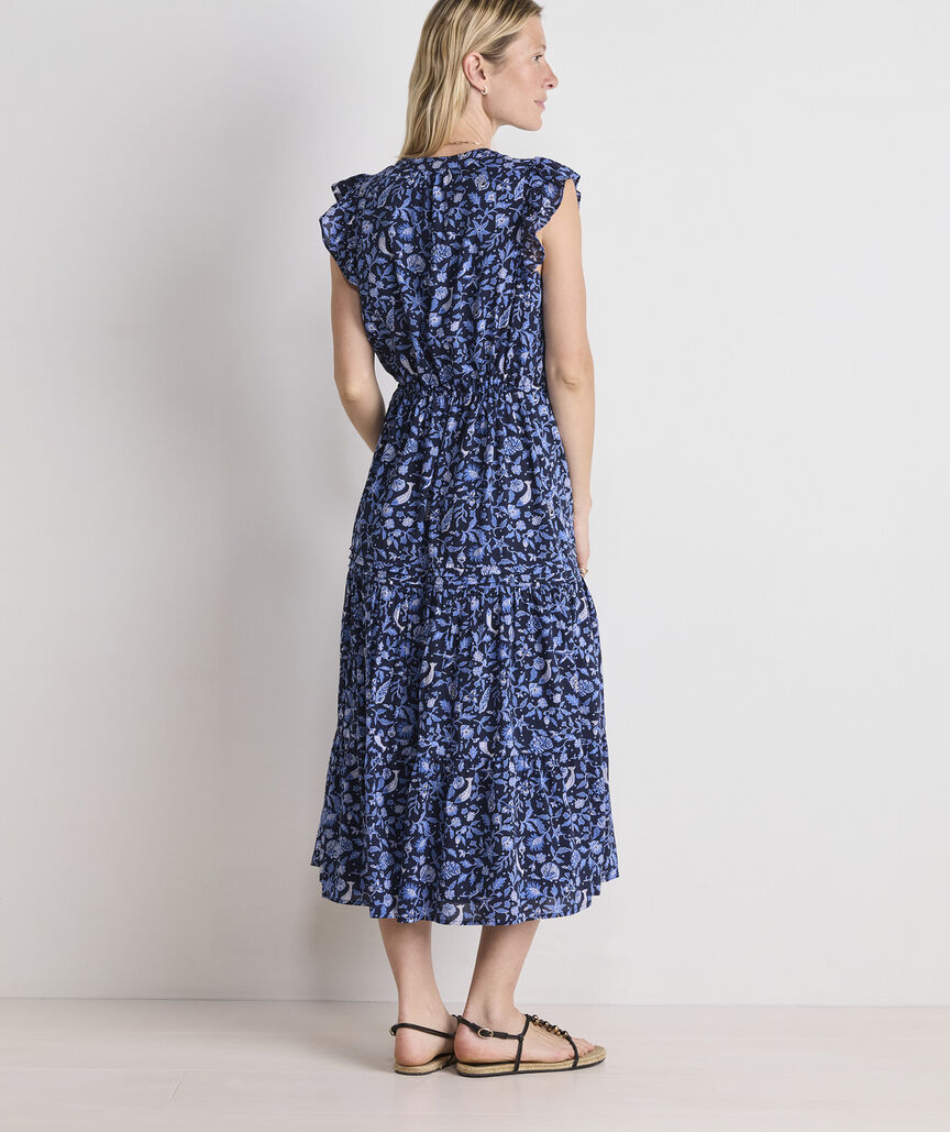 Vineyard Vines Abigail Tie-Waist Dress