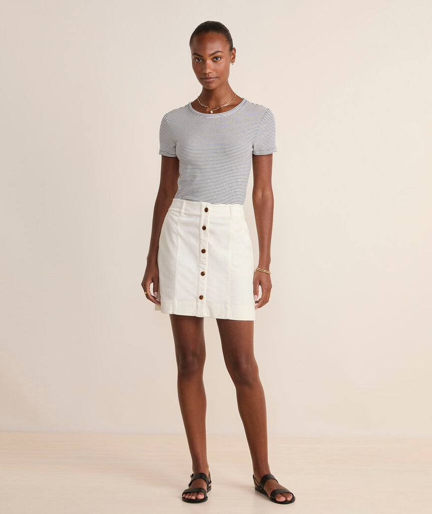Vineyard Vines Corduroy Button-Front Skirt