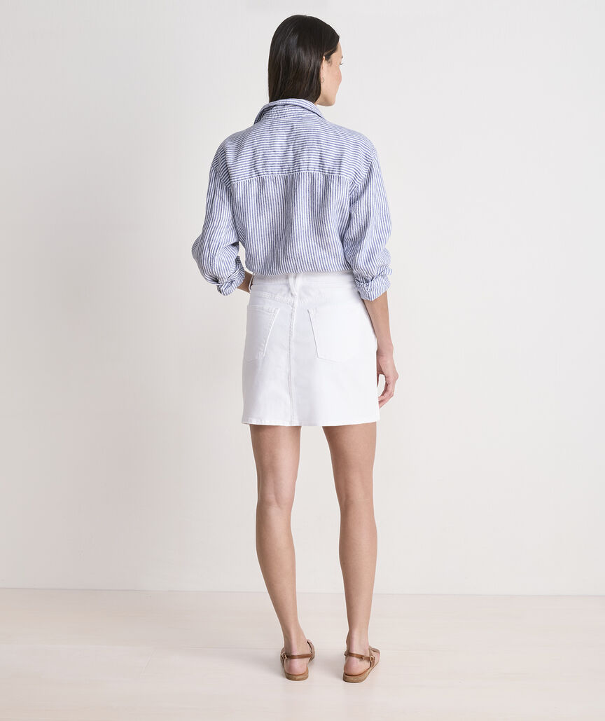 Vineyard Vines Delaney Denim Skirt
