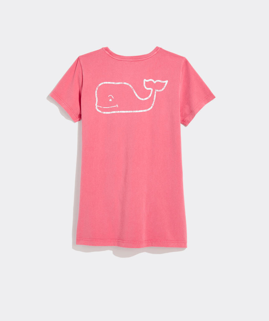 Vineyard Vines Garment-Dyed Vintage Whale Short-Sleeve Pocket Tee