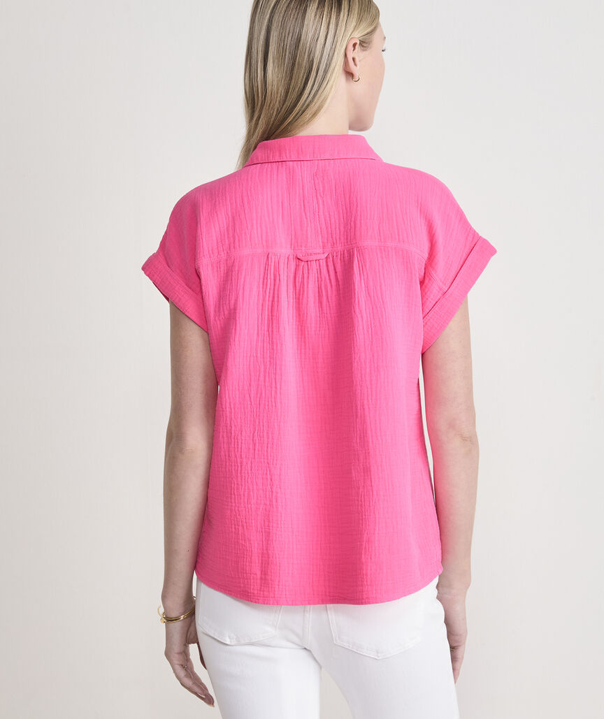 Vineyard Vines Margo Gauze Top