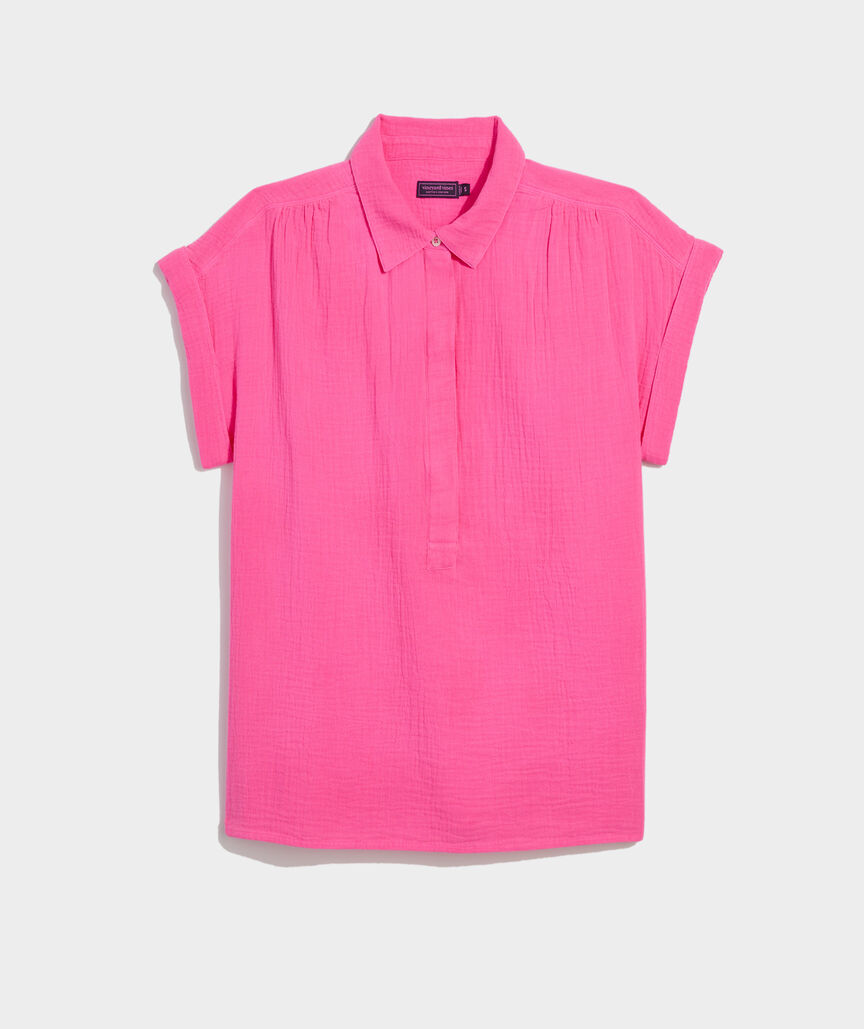 Vineyard Vines Margo Gauze Top