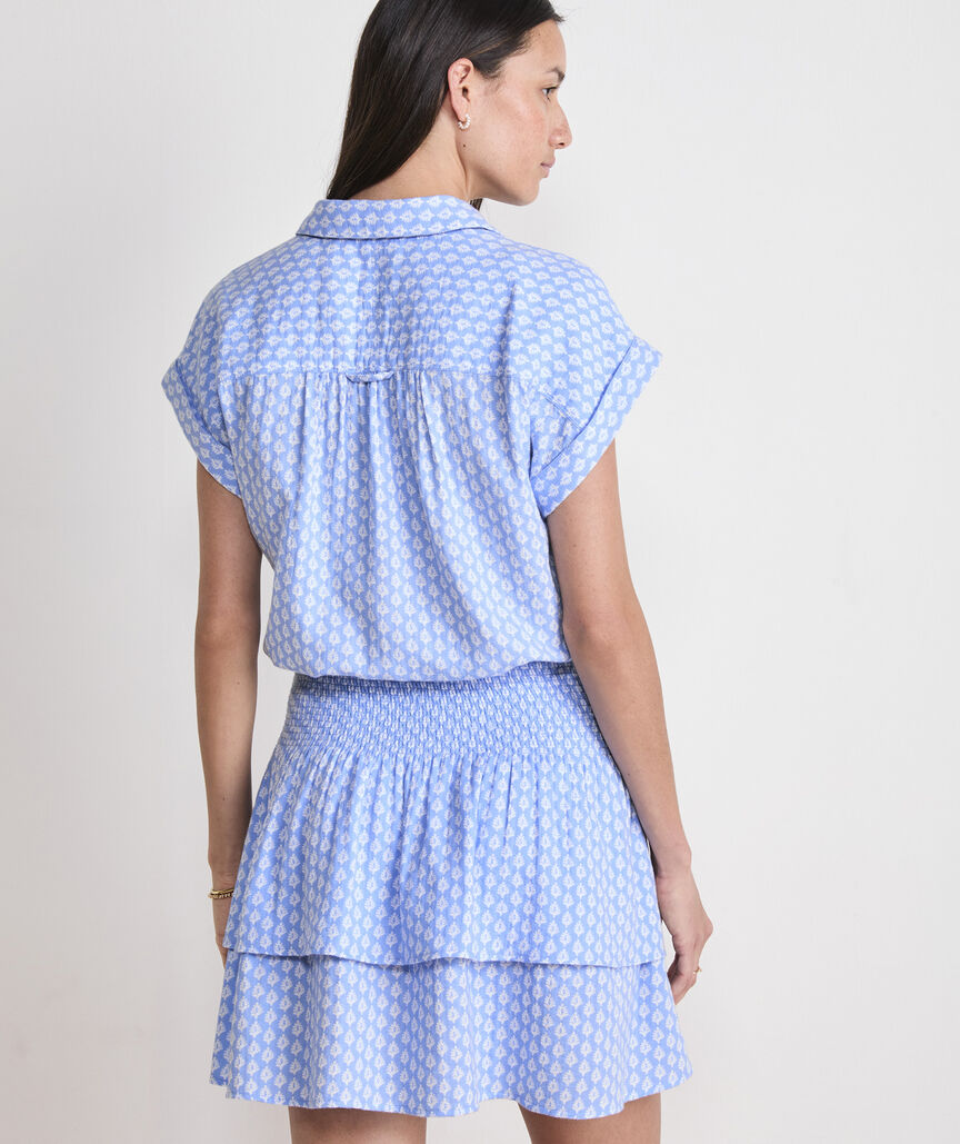 Vineyard Vines Margo Gauze Top