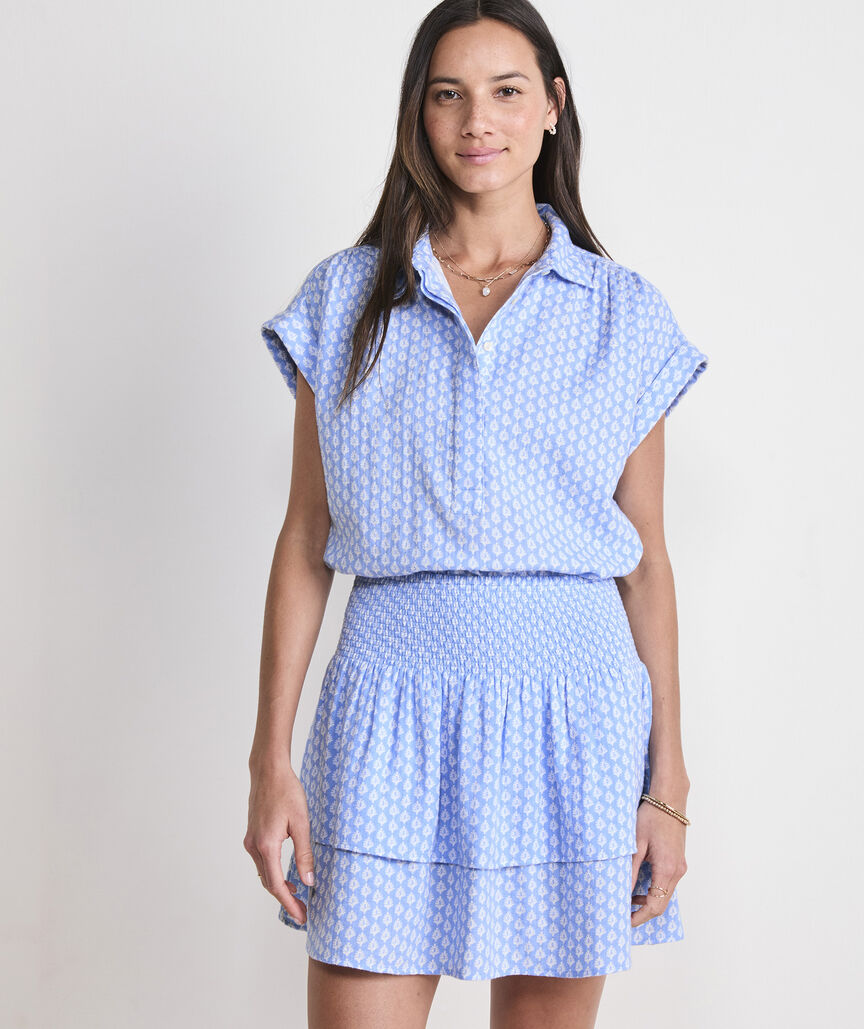 Vineyard Vines Margo Gauze Top