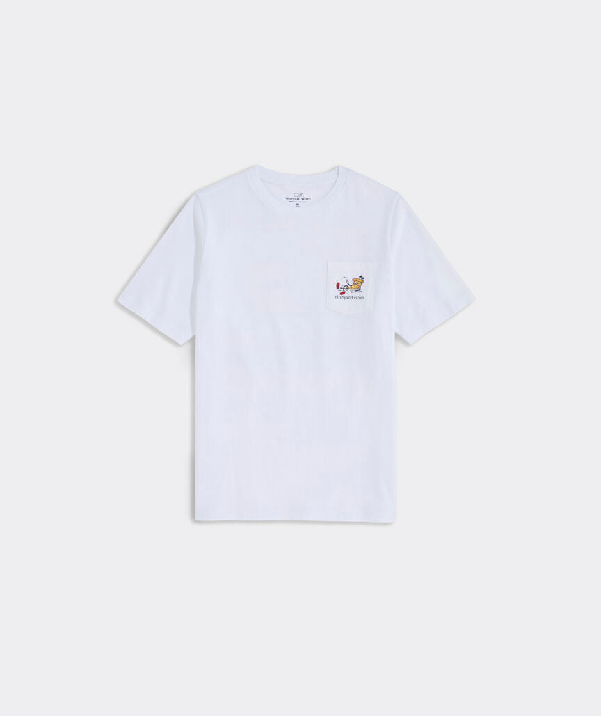 Vineyard Vines Boys' Hot N Fresh Short-Sleeve Pocket Tee