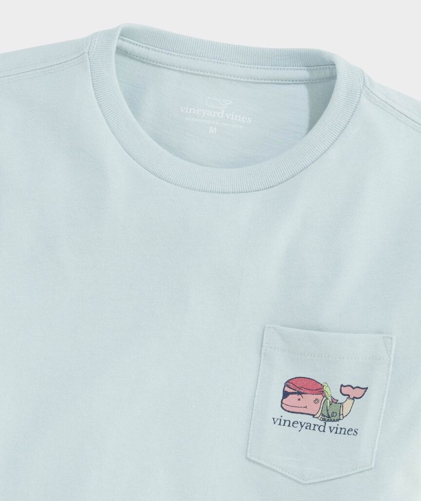 Vineyard Vines Boys' Pirate Whale Short-Sleeve Pocket Tee