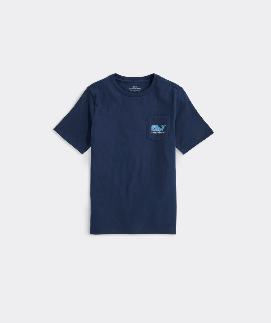 Vineyard Vines Boys' Bomb Pop Whale Short-Sleeve Pocket Tee
