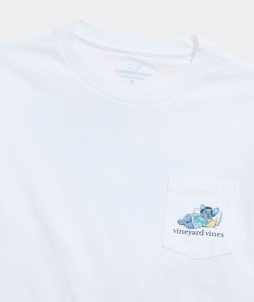 Vineyard Vines Boys' Top Dog Long-Sleeve Pocket Tee