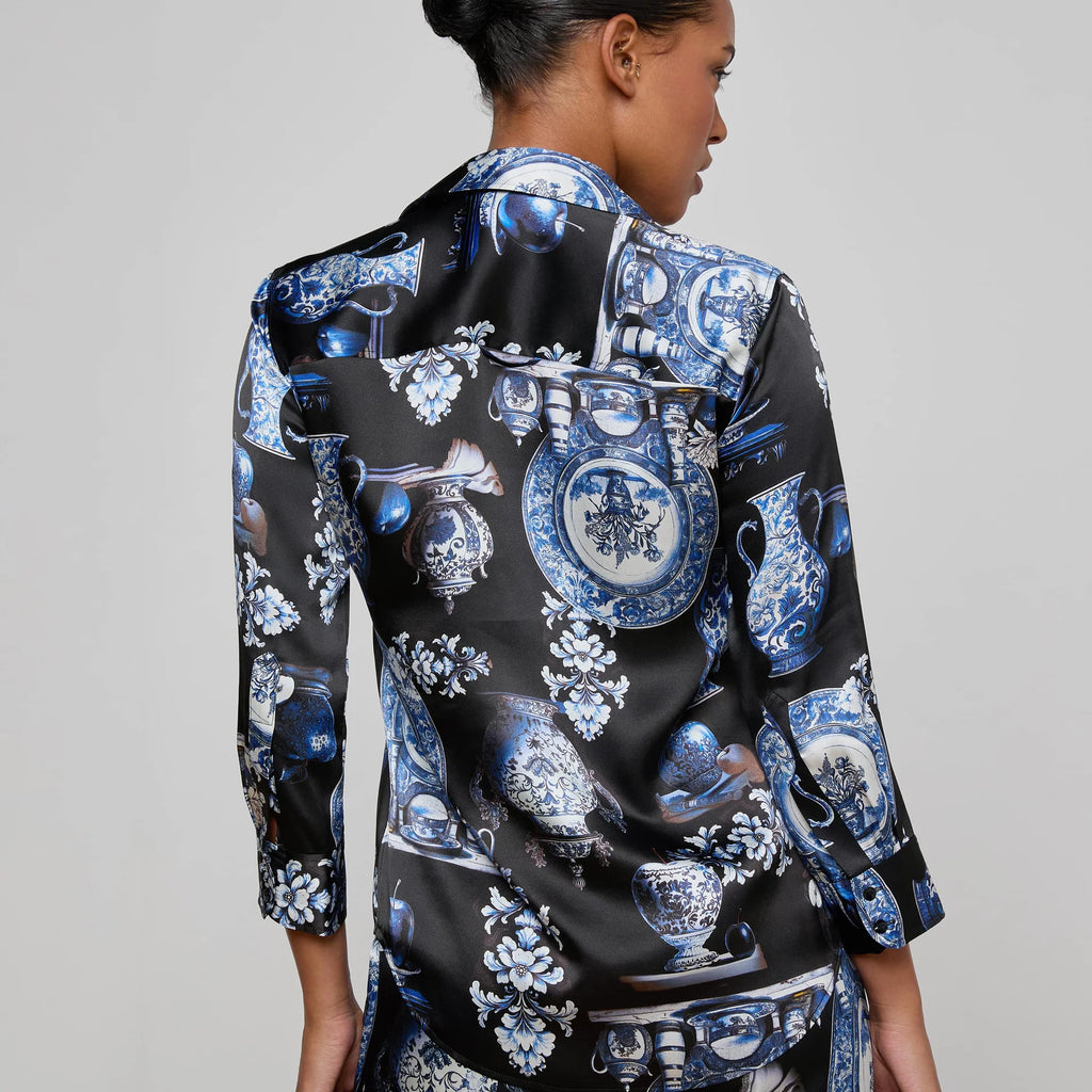 L'Agence Dani Silk Blouse
